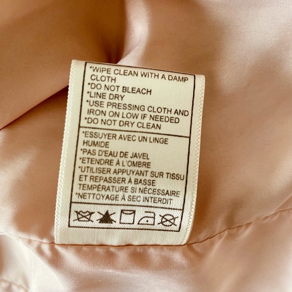 NWT Cupcakes and Cashmere Blush Pink Vegan Leather Moto Jacket - Picture 10 of 10